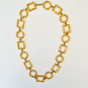 1980’s Monet Bamboo Chain Necklace